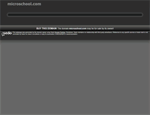 Tablet Screenshot of microschool.com